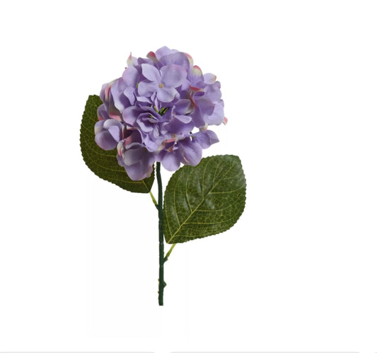 Kunstbloem Hortensia h66cm Lila